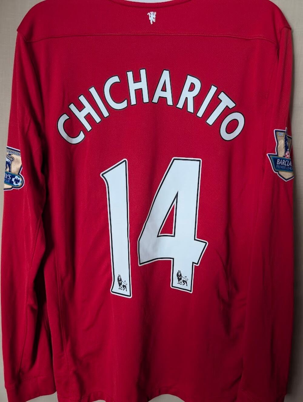 Manchester United 2011-12 Chicharito Jersey Large Long Sleeve EPL